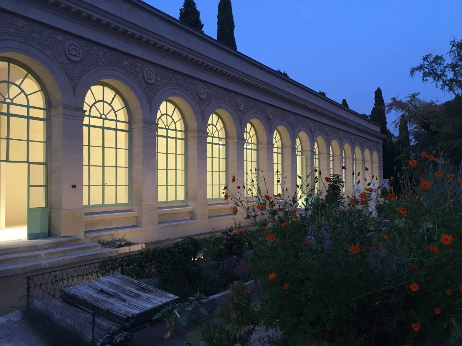 Restauration de l'Orangerie du Jardin des Plantes de Montpellier