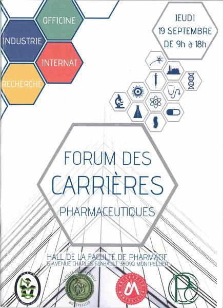 Participation du cabinet les avocats du Thélème au forum des carrières pharmaceutiques le 19 septembre 2019